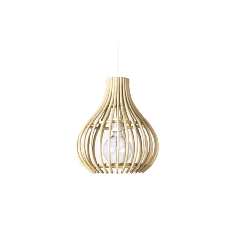 Bulb Natural Small Pendant